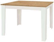 Τραπέζι Darlen 0228198 110x72x74cm White-Oak Μελαμίνη