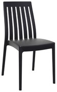SIESTA SOHO BLACK(Σ20)ΚΑΡΕΚΛΑ ΠΟΛ/ΝΙΟΥ 45X55X89εκ.20.0003