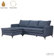 Liberta SCANDALO ΚΑΝΑΠΕΣ ΓΩΝΙΑ ΑΝΑΣΤΡΕΨΙΜΗ ΜΠΛΕ 265x188xH99cm 265x188xH99cm 71-0121