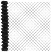 Φράχτης αλυσίδας Γκρι 25 x 1.6 μ Ατσάλι