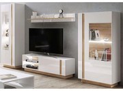 Σύνθεση 36146-ARCW Λευκό+Grandson 270x194x40cm