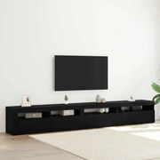 vidaXL Σετ Βάσης Τηλεόρασης 3 pcs Μαύρη δρυς 270 x 35 x 40 εκ.