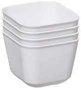 Θήκη Οργάνωσης (Σετ 4τμχ) F-V Flex Square Blanc 173621B