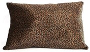 Μαξιλάρι Διακοσμητικό (Με Γέμιση) Leopard 013.777465 Brown 60X40 Βαμβάκι-Πολυέστερ