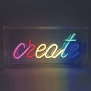 CREATE 90 NEON LED ΛΑΜΠ USB ΚΑΛ 2m ΠΟΛΥΧΡΩΜΑ IP20 30*4,6*15cm ACA X13903719