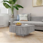 vidaXL Τραπεζάκι Σαλονιού Γκρι Sonoma 60x60x31,5 εκ. από Επεξεργ. Ξύλο