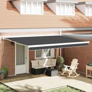 vidaXL Σκηνίτσα Αναδιπλούμενη Ανθρακί 450 x 300 εκ Ύφασμα, Μέταλλο