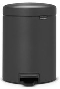 Brabantia 1001103 Καλαθάκι Μπάνιου NewIcon 5L, Mineral Infinite Grey