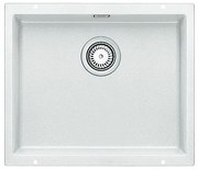 Blanco Subline-U 500-U White SILGRANIT™ PuraDur™ Γρανιτένιος Νεροχύτης Υποκαθήμενος με 1 Γούρνα 53x46 cm