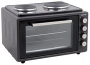 SNAIGE SN 4237HP BL Ηλεκτρικό Φουρνάκι με Εστίες Compact, A, 37 lt , 650W , Μαύρο