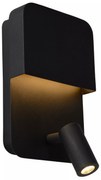 Φωτιστικό Επίτοιχο Lucide 79200-08-30 BOXER Μαύρο Ματ (Black Mat) 3000 K