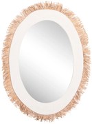 ΚΑΘΡΕΠΤΗΣ ΤΟΙΧΟΥ ΣΕΙΡΑ SANTORINI HM4528 MDF ΥΠΟΛΕΥΚΟ-ΔΙΑΚΟΣΜΗΣΗ ΣΕ ΜΠΕΖ 60x2x80Υεκ.