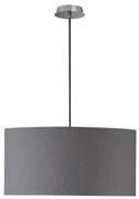 Κρεμαστό Φωτιστικό Οροφής Ύφασμα PINA Η250 Φ50 FH Ligting-860018-Ανθρακί 860018