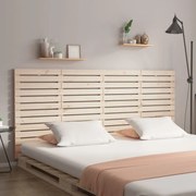vidaXL Κεφαλάρι Επιτοίχιο 156 x 3 x 91,5 εκ. από Μασίφ Ξύλο Πεύκου