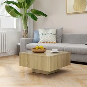 Τραπεζάκι Σαλονιού Sonoma Δρυς 60 x 60 x 31,5 εκ. Επεξ. Ξύλο 806888