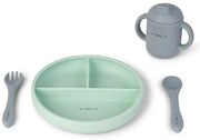 Παιδικό Σετ Φαγητού 4τμχ Saro Μέντα 17601