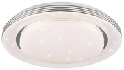 Φωτιστικό Οροφής - Πλαφονιέρα Atria R67041000 16W Led Φ38cm 7cm White RL Lighting Πλαστικό