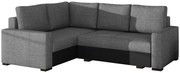 Γωνιακός καναπές Rona-Αριστερή-Γκρι - 240.00Χ165.00Χ90.00cm
