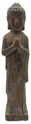 Διακοσμητικό Αντικείμενο Buddha 279-223-218 11x11x46,5cm Brown Polyresin
