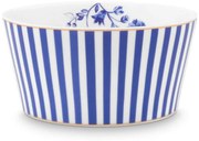 Μπωλ Πορσελάνινο 51003166 Royal Stripes 12cm Blue Pip Studio Πορσελάνη