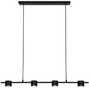 Φωτιστικό Οροφής - Ράγα Prima 4258200 Led Black Viokef Μέταλλο