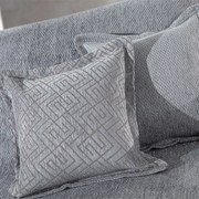 Διακοσμητική Μαξιλαροθήκη 2 Όψεων (45x45) Guy Laroche Central Silver