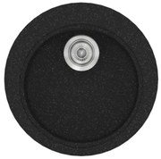 Sanitec Classic 316 Granite Black Νεροχύτης