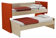 ALFA SET  Παιδική Κουκέτα Alfaset Bee 90x190/200 Κόκκινο BEST-123456816