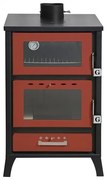 Σόμπα ξύλου MG 500 22kW GEKAS STOVES 107-RED Κόκκινο