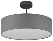 Φωτιστικό Οροφής Rondo 4239 4xΕ27 15W Φ60cm 35cm Grey TK Lighting