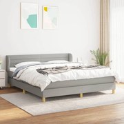 ΚΡΕΒΑΤΙ BOXSPRING ΜΕ ΣΤΡΩΜΑ ΑΝ. ΠΡΑΣΙΝΟ 160X200ΕΚ ΥΦΑΣΜΑΤΙΝΟ 3126893