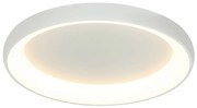 Φωτιστικό Οροφής - Πλαφονιέρα 2049 Led 3000K 50W Φ60cm Sandy White Αλουμίνιο,Ακρυλικό
