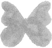 Παιδικό Χαλί LIGHT GREY SHADE BUTTERFLY 120 x 120 εκ.