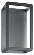 Απλίκα Φωτιστικό Τοίχου LED 10W Σκούρο Γκρι IP65 Nat 4309500 Viokef-4309500-Ανθρακί 4309500
