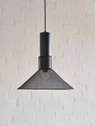 Ray Φωτιστικό οροφής Μεταλλικό  Μαύρο ø40xh42 cm E27-25W HUBSCH