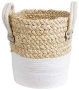 Κασπώ Nevada 20575 Φ23x23cm Beige-White GloboStar Σχοινί