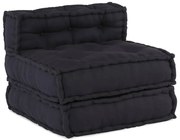 vidaXL Modular Pouffe Anthracite 70x70x54 ύφασμα