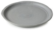 No.W MATT GREY RECYCLAY DINNER PLATE 23.5CM | Συσκευασία 6 τμχ