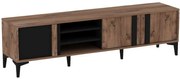 Έπιπλο Τηλεόρασης Mengu 835PUQ6214 180x40x50cm Pine-Anthracite