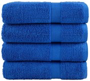 Πετσέτες Μπάνιου Premium SOLUND 4 Τεμ Μπλε 100x150εκ 600γρ/μ² 137192