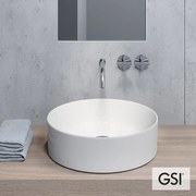 Νιπτήρας Πορσελάνης Kube-X Φ45 GSI White 9427-300