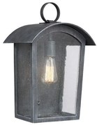 Φανάρι Απλίκα Φωτιστικό Τοίχου 1xE27 Σταχτί IP44 41cm Hodges FE-HODGES-L Elstead Lighting-FE-HODGES-L-Μαύρο FE-HODGES-L