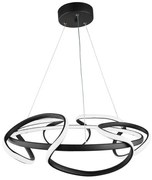 Κρεμαστό Φωτιστικό Οροφής LED 100W 3CCT Orion-50 Heronia Lighting 01-0342 Μαύρο