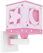 Παιδική Απλίκα Φωτιστικό Τοίχου E27 15W Moonlight Pink Ροζ 63239S ANGO-63239S-Ροζ 63239S