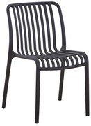 Καρέκλα CONVEE C6104.02 Πολυπροπυλενίου Μαύρη 48x56x79Y εκ. 48x56x79 εκ.