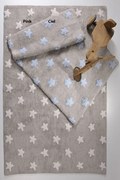 Χαλάκι Παιδικό Stars Ciel Down Town 100X140cm Βαμβάκι