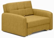 Καναπές - κρεβάτι Laine-Moustardi - 102.00Χ109.00Χ84.00cm