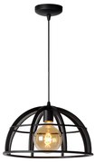 Φωτιστικό Κρεμαστό Lucide 76464-01-30 DIKRA Μαύρο Ματ (Black Mat)