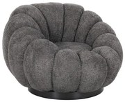 ΠΟΛΥΘΡΟΝΑ ΠΕΡΙΣΤΡΕΦΟΜΕΝΗ GRYMM HM9601.01 ΓΚΡΙ ΜΠΟΥΚΛΕ-ΜΑΥΡΗ ΜΕΤΑΛΛΙΚΗ ΒΑΣΗ 95x92x68Υεκ.