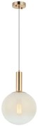 Φωτιστικό Οροφής Vanetta 341LCA1181 Φ25x170cm 1xE27 40W Gold Opviq